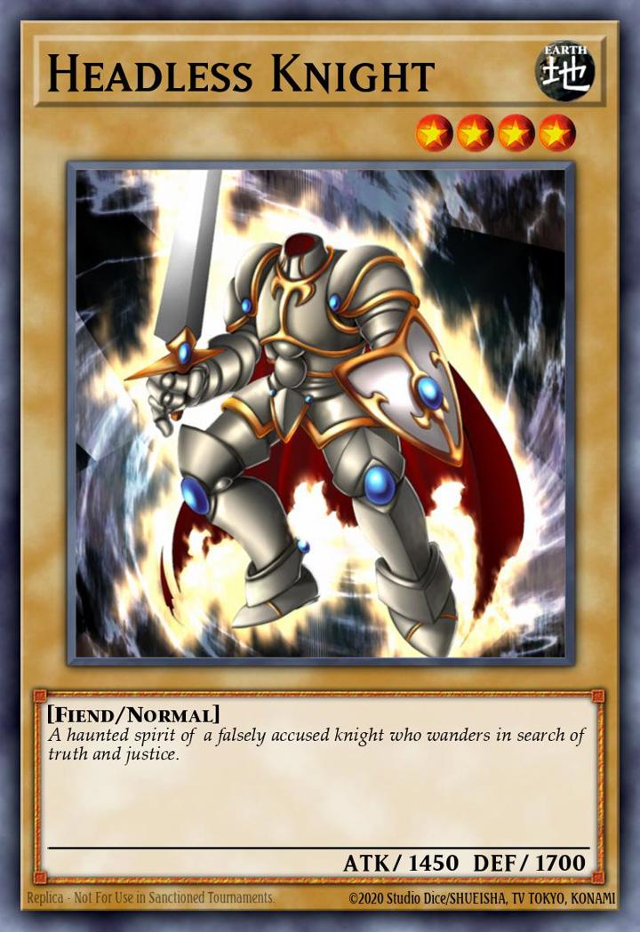 Headless Knight Single: Yu-Gi-Oh! Speed Duel Starter Decks: Twisted Nightmares Einzelkarte