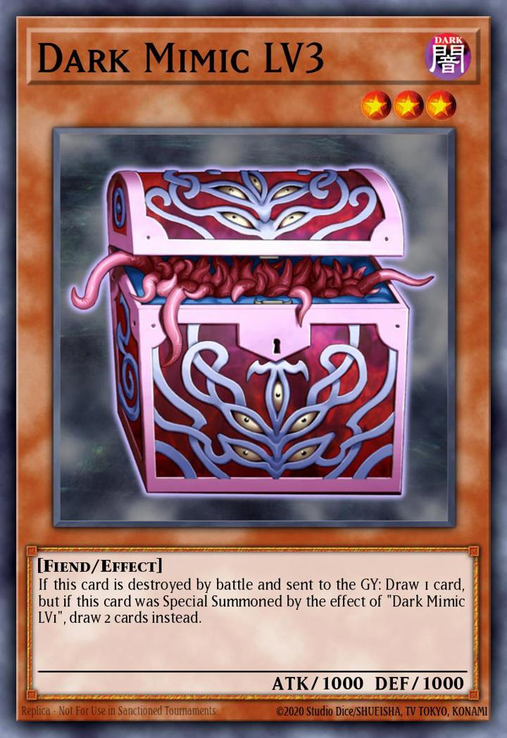Dark Mimic LV3 Single: Yu-Gi-Oh! Speed Duel Starter Decks: Twisted Nightmares Einzelkarte