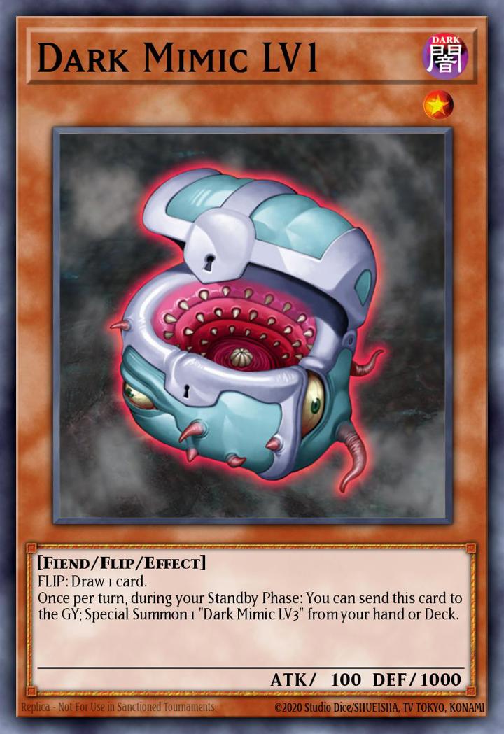 Dark Mimic LV1 Single: Yu-Gi-Oh! Speed Duel Starter Decks: Twisted Nightmares Einzelkarte