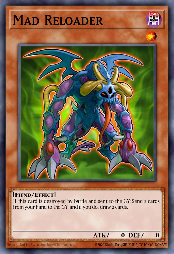 Mad Reloader Single: Yu-Gi-Oh! Speed Duel Starter Decks: Twisted Nightmares Einzelkarte