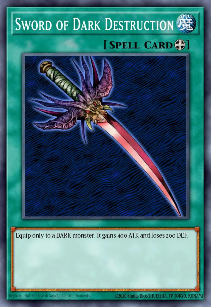 Sword of Dark Destruction Single: Yu-Gi-Oh! Speed Duel Starter Decks: Twisted Nightmares Einzelkarte