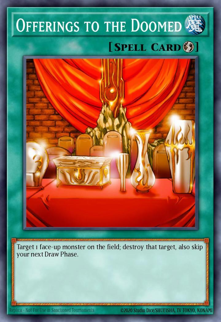 Offerings to the Doomed Single: Yu-Gi-Oh! Speed Duel Starter Decks: Twisted Nightmares Einzelkarte