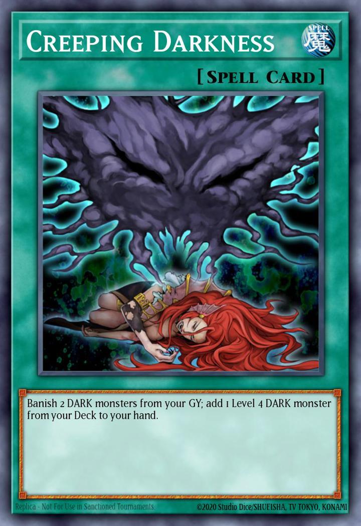 Creeping Darkness Single: Yu-Gi-Oh! Speed Duel Starter Decks: Twisted Nightmares Einzelkarte