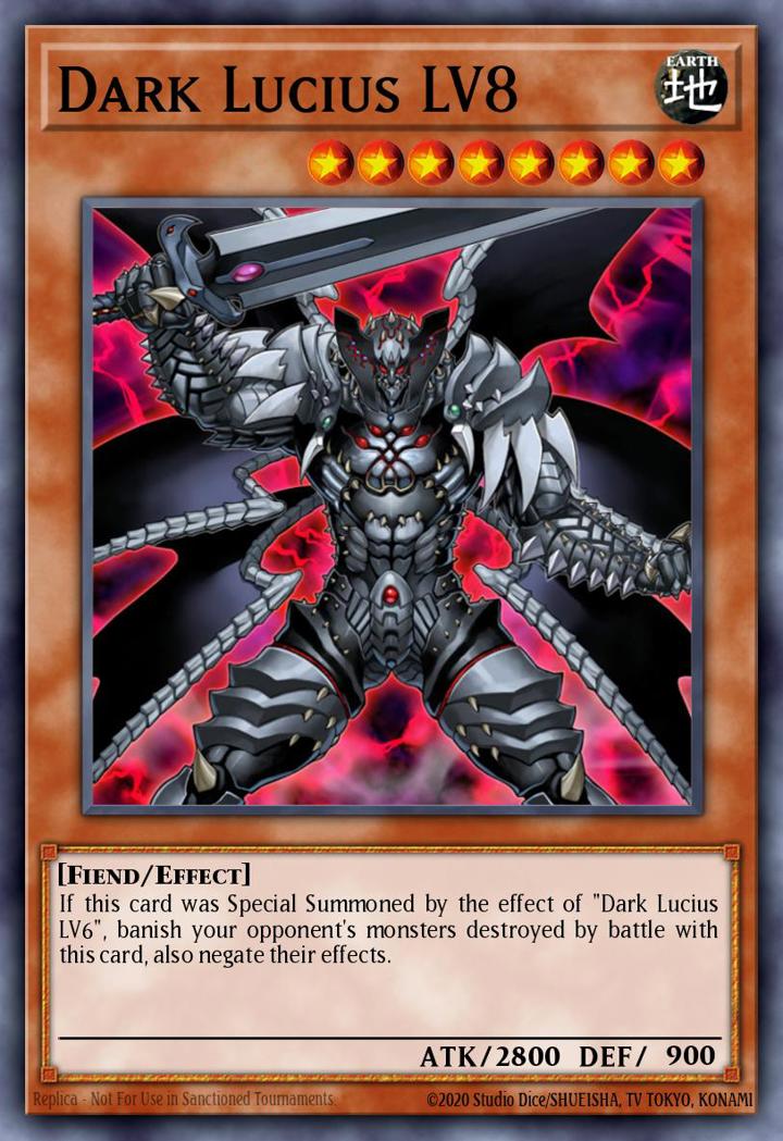 Dark Lucius LV8 Single: Yu-Gi-Oh! Speed Duel Starter Decks: Twisted Nightmares Einzelkarte