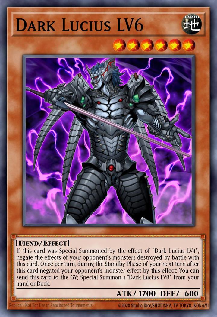 Dark Lucius LV6 Single: Yu-Gi-Oh! Speed Duel Starter Decks: Twisted Nightmares Einzelkarte