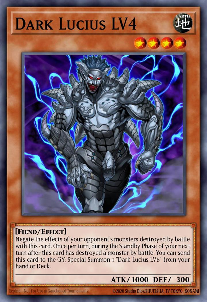 Dark Lucius LV4 Single: Yu-Gi-Oh! Speed Duel Starter Decks: Twisted Nightmares Einzelkarte