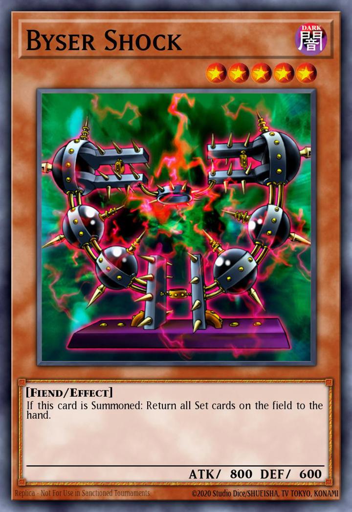 Byser Shock Single: Yu-Gi-Oh! Speed Duel Starter Decks: Twisted Nightmares Einzelkarte