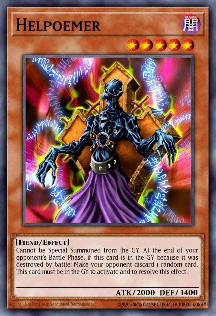 Helpoemer Single: Yu-Gi-Oh! Speed Duel Starter Decks: Twisted Nightmares Einzelkarte
