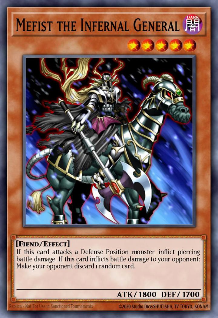 Mefist the Infernal General Single: Yu-Gi-Oh! Speed Duel Starter Decks: Twisted Nightmares Einzelkarte
