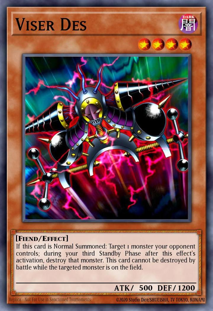 Viser Des Single: Yu-Gi-Oh! Speed Duel Starter Decks: Twisted Nightmares Einzelkarte