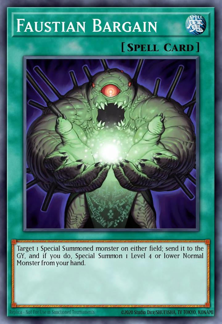 Faustian Bargain Single: Yu-Gi-Oh! Speed Duel Starter Decks: Twisted Nightmares Einzelkarte