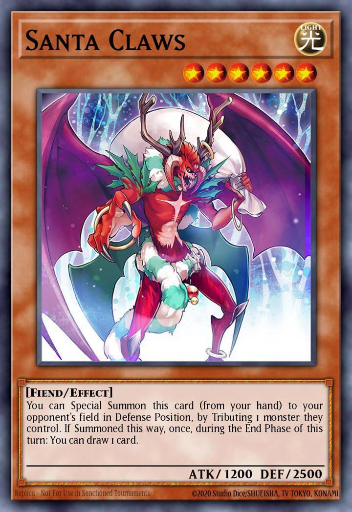 Santa Claws Single: Yu-Gi-Oh! Speed Duel Starter Decks: Twisted Nightmares Einzelkarte