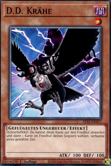 D.D. Crow Single: Yu-Gi-Oh! 2-Player Starter Set Einzelkarte