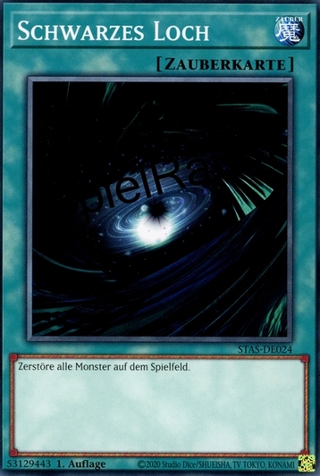 Dark Hole Single: Yu-Gi-Oh! 2-Player Starter Set Einzelkarte