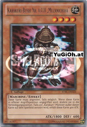 Karakuri Bushi mdl 6318 "Muzanichiha"