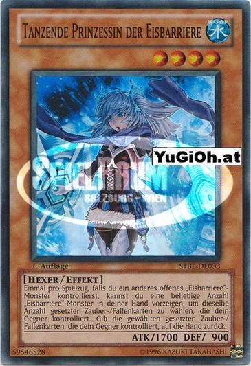 Dance Princess of the Ice Barrier (V.1 - Super Rare)