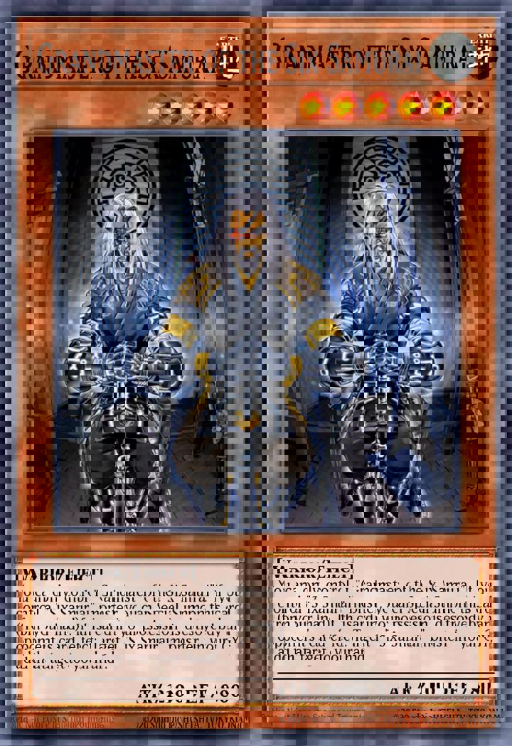 Grandmaster of the Six Samurai (V.2 - Super Rare)