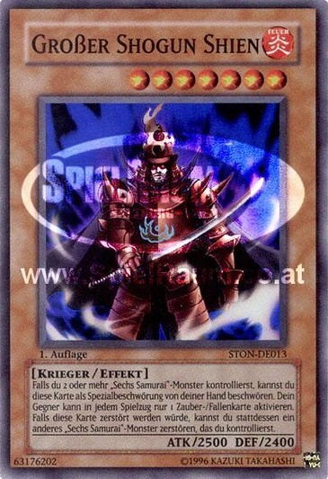Great Shogun Shien (V.1 - Super Rare)
