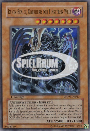 Reign-Beaux, Overlord of Dark World (V.1 - Ultra Rare)