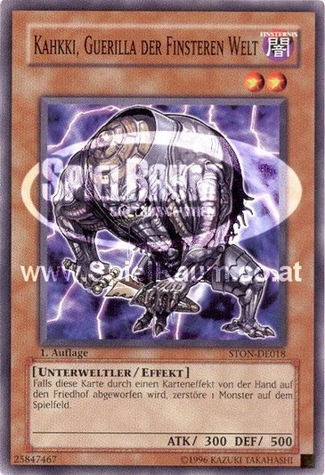 Kahkki, Guerilla of Dark World