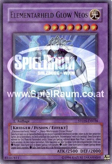 Elemental HERO Glow Neos (V.1 - Ultra Rare) Single: Yu-Gi-Oh! Strike of Neos Einzelkarte