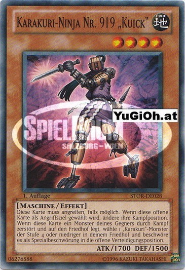 Karakuri Ninja mdl 919 "Kuick"