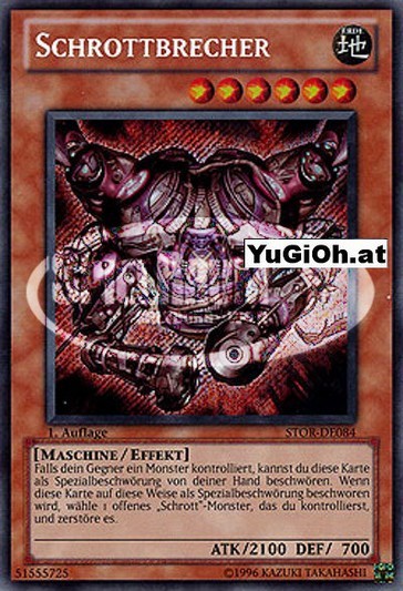 Scrap Breaker Single: Yu-Gi-Oh! Storm of Ragnarok Einzelkarte