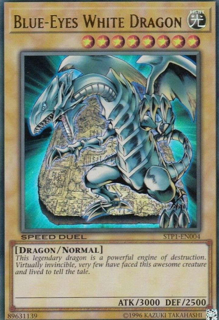 Blue-Eyes White Dragon Single: Yu-Gi-Oh! Speed Duel: Tournament Pack 1 Einzelkarte