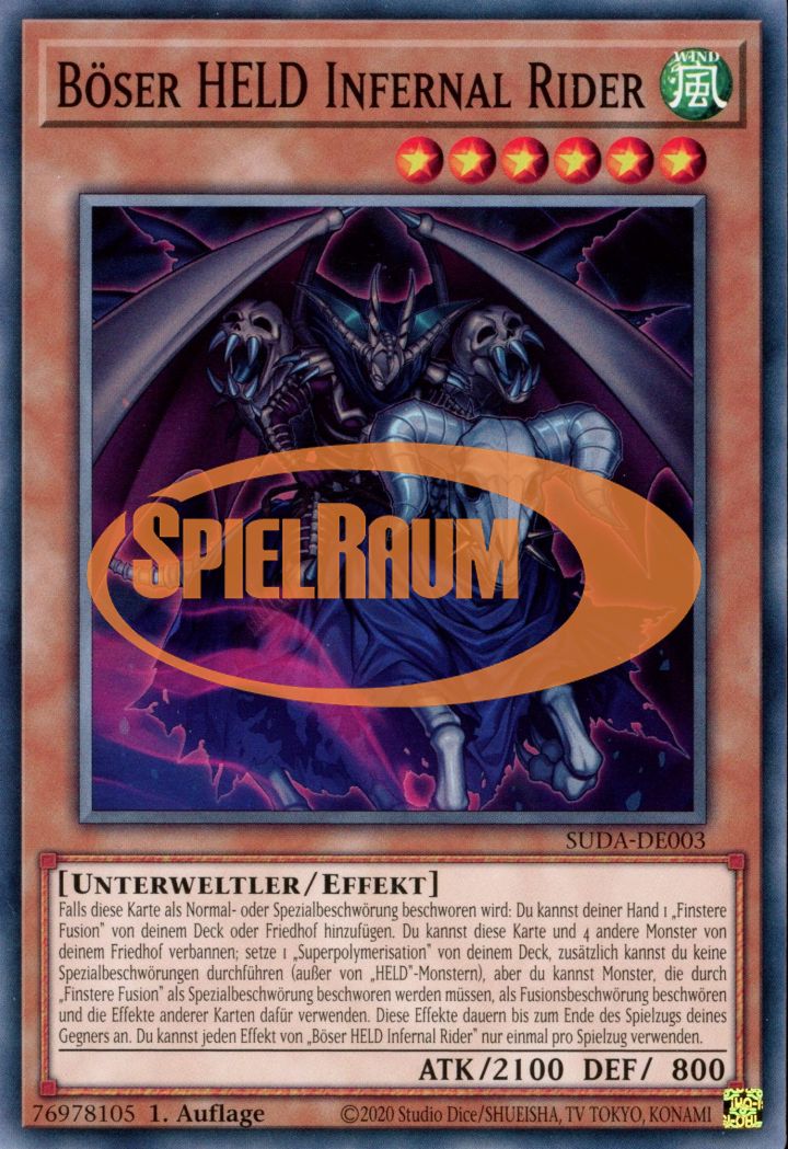 Evil HERO Infernal Rider