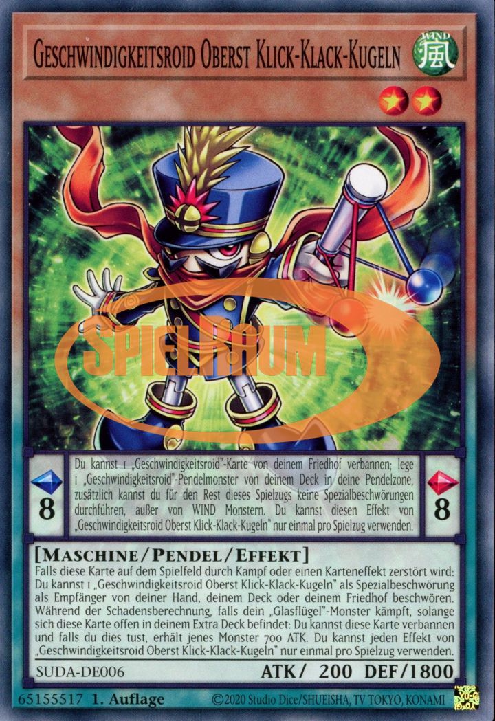 Speedroid Colonel Clackers