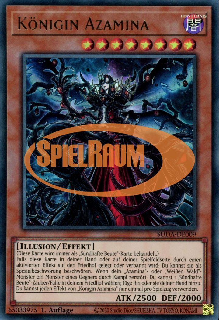 Queen Azamina (V.1 - Ultra Rare)