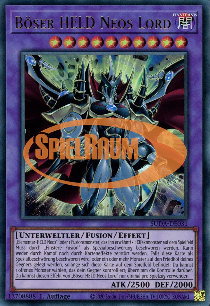 Evil HERO Neos Lord (V.1 - Ultra Rare)
