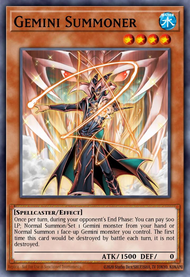 Gemini Summoner (V.2 - Super Rare)