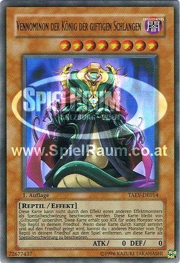 Vennominon the King of Poisonous Snakes (V.2 - Ultimate Rare)
