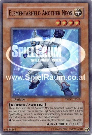 Elemental HERO Neos Alius (V.1 - Super Rare)