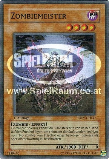 Zombie Master (V.1 - Super Rare)