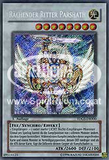 Avenging Knight Parshath (V.1 - Secret Rare)