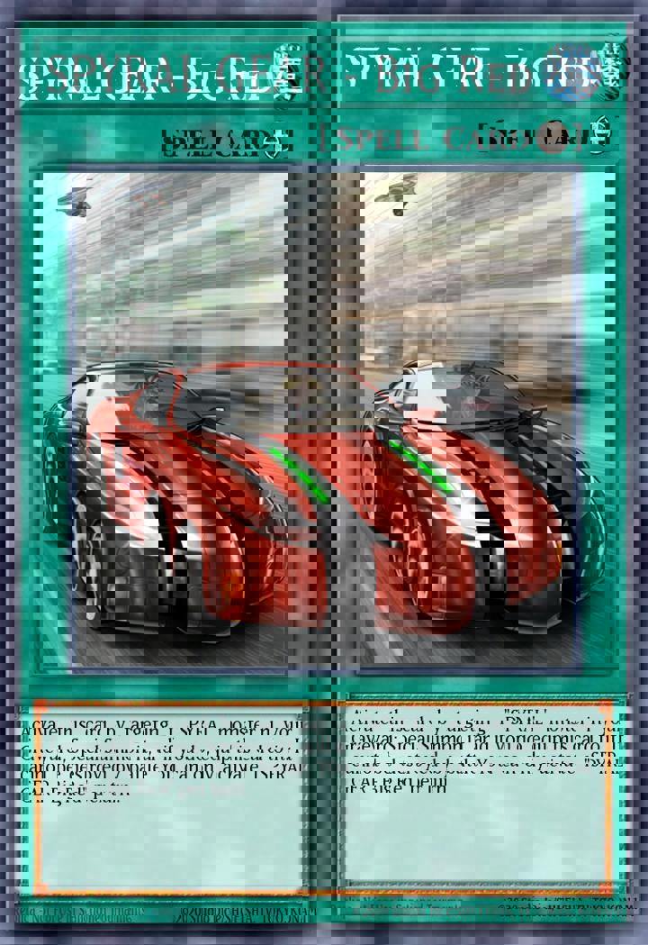 SPYRAL GEAR - Big Red (V.2 - Super Rare)