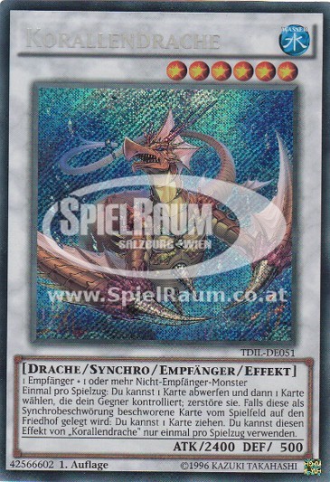Coral Dragon (V.1 - Secret Rare)
