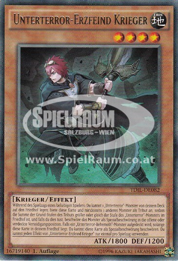 Subterror Nemesis Warrior (V.1 - Rare)