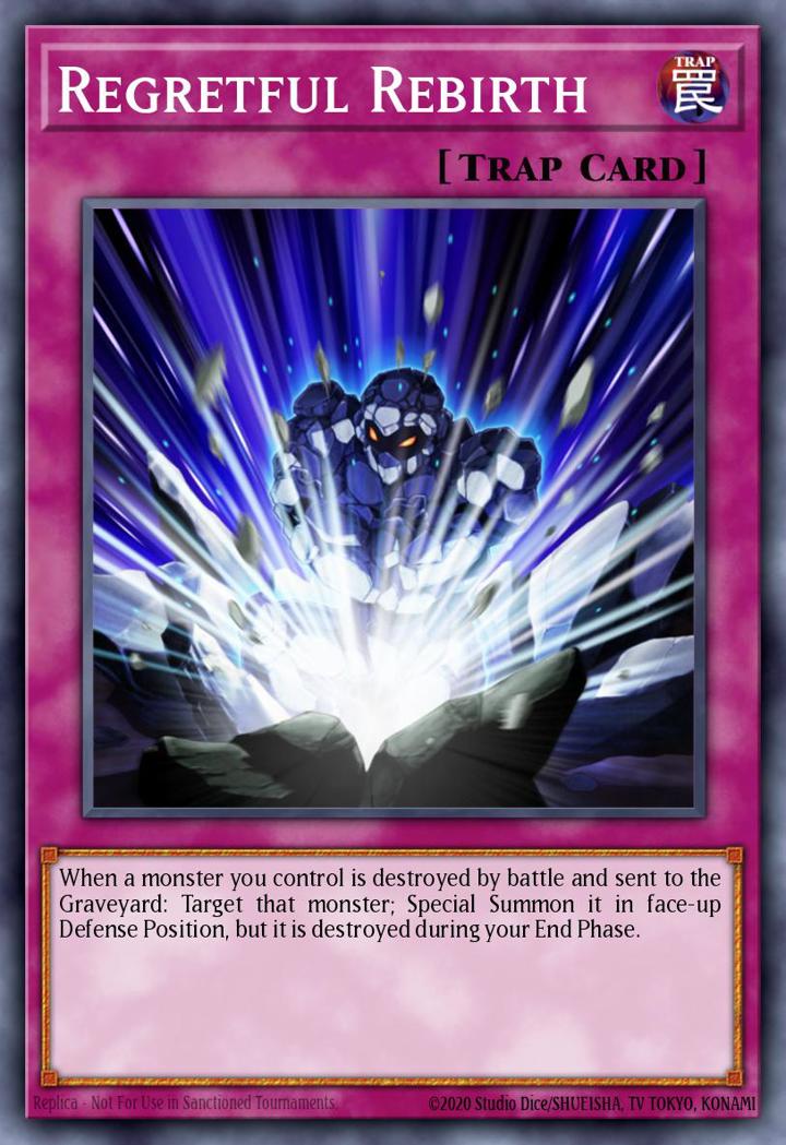 Regretful Rebirth (V.1 - Ultra Rare) Single: Yu-Gi-Oh! 5D's Tag Force 4 Promotional Cards Einzelkarte