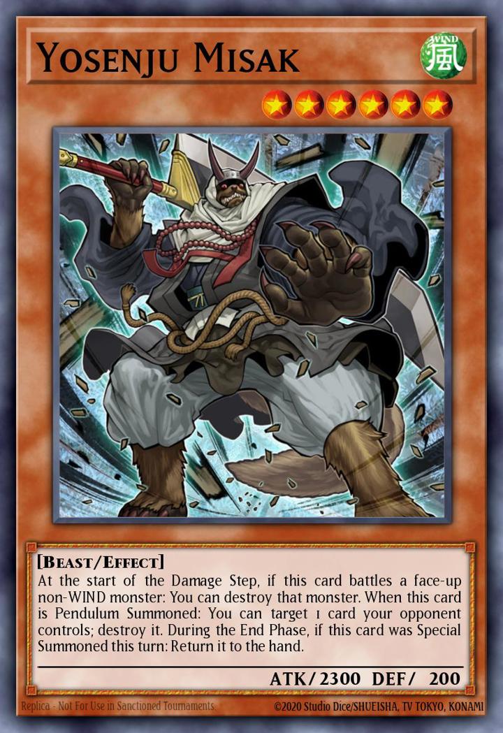 Yosenju Misak Single: Yu-Gi-Oh! The Secret Forces Einzelkarte