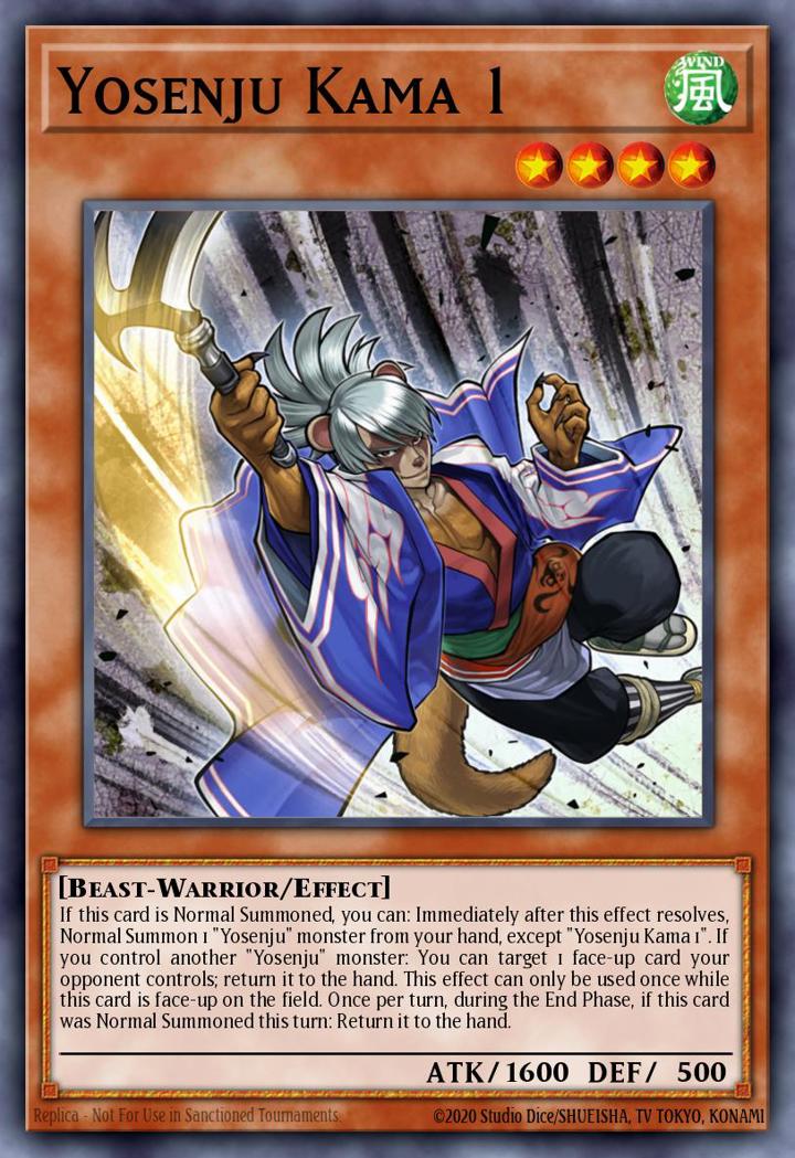 Yosenju Kama 1 Single: Yu-Gi-Oh! The Secret Forces Einzelkarte