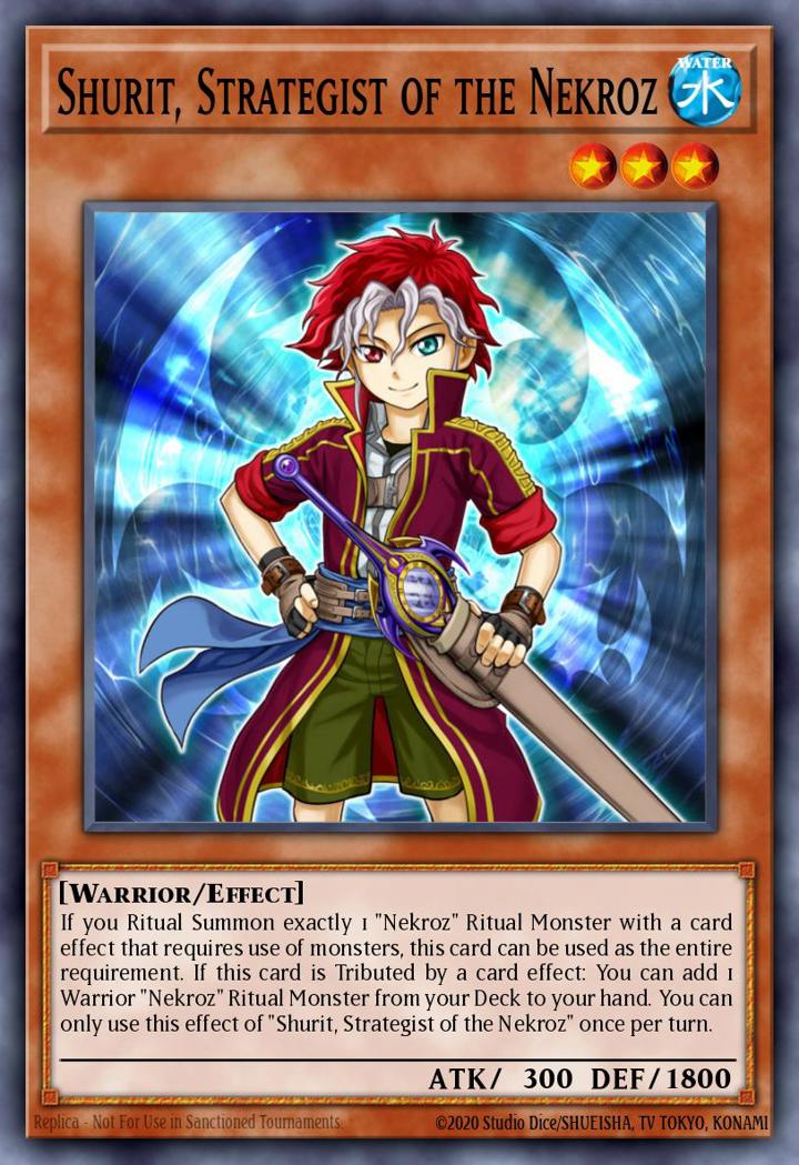 Shurit, Strategist of the Nekroz Single: Yu-Gi-Oh! The Secret Forces Einzelkarte