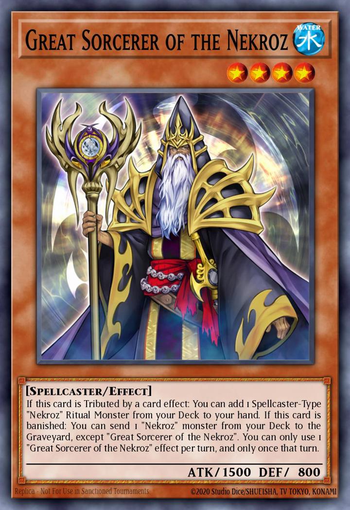 Great Sorcerer of the Nekroz Single: Yu-Gi-Oh! The Secret Forces Einzelkarte