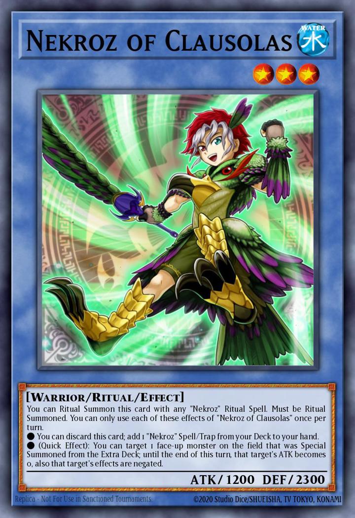 Nekroz of Clausolas Single: Yu-Gi-Oh! The Secret Forces Einzelkarte