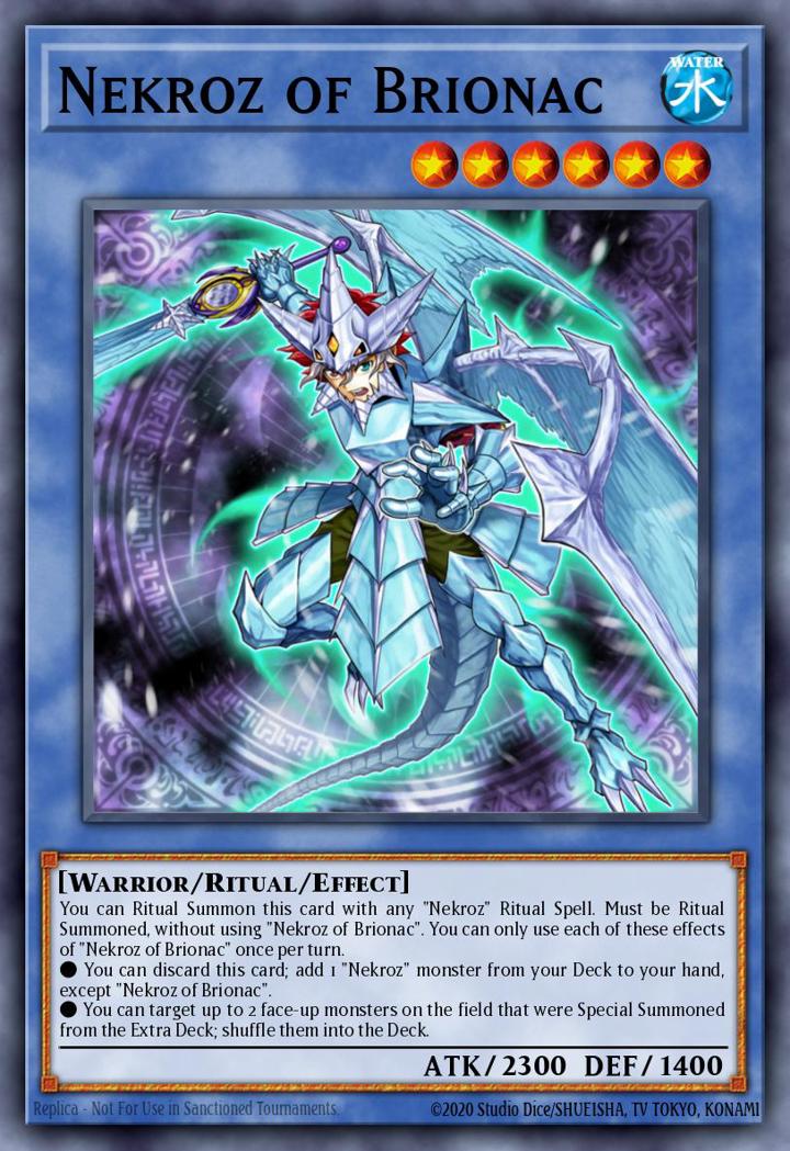 Nekroz of Brionac Single: Yu-Gi-Oh! The Secret Forces Einzelkarte