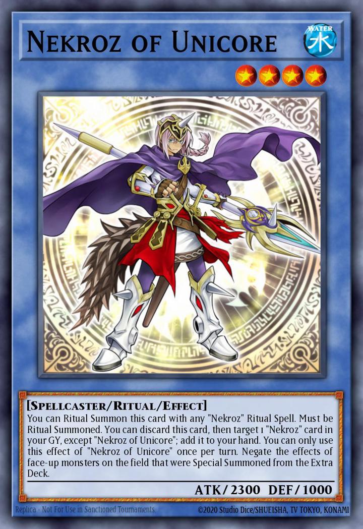 Nekroz of Unicore Single: Yu-Gi-Oh! The Secret Forces Einzelkarte