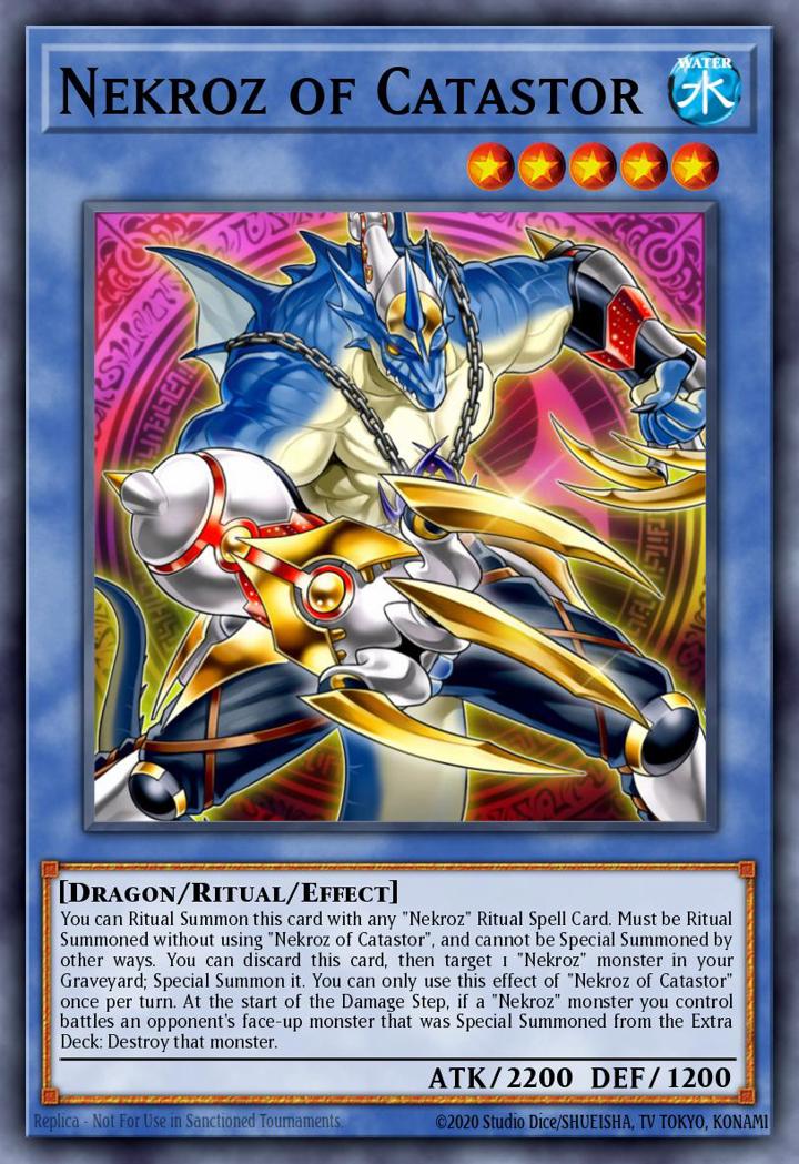 Nekroz of Catastor Single: Yu-Gi-Oh! The Secret Forces Einzelkarte