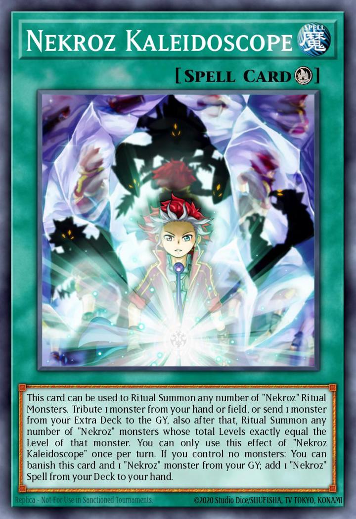 Nekroz Kaleidoscope Single: Yu-Gi-Oh! The Secret Forces Einzelkarte